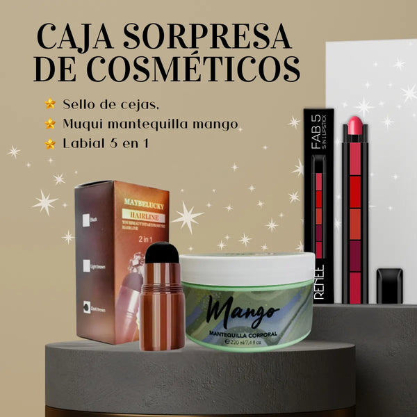 Caja de Cosméticos Sorpresa 🎁✨ | Belleza, Maquillaje y Cuidado en un Solo Kit