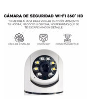 Cámara bombillo de seguridad 360°